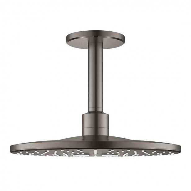 Grohe Rainshower SmartActive - Hlavová sprcha 310, sprchové rameno 14 cm, 2 proudy, kartáčovaný Hard Graphite 26477AL0