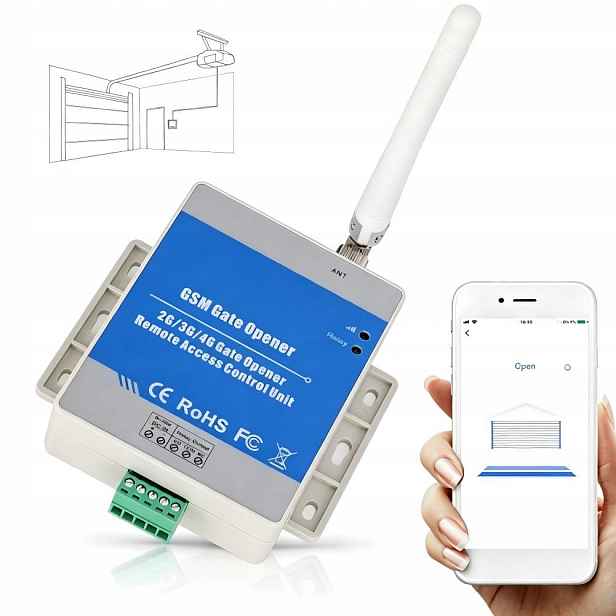 Gsm Ovladač Pro Otevírání Vrat, Ovladač Přístupu, Telefon Zdarma