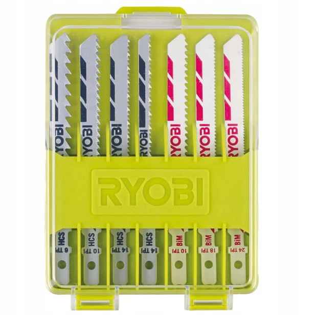 Ryobi Sada pilových listů pro přímočarou pilu (10 ks)