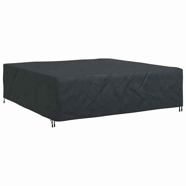 vidaXL Pokryv na nábytek Jednobarevný Černá 260 x 260 x 90 cm 600D