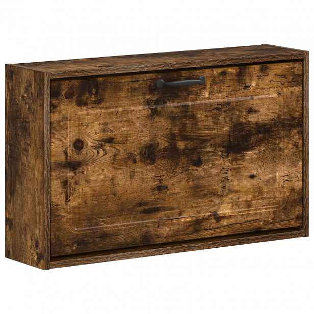 vidaXL Nástěnná skříň na boty UTRECHT 71 x 17 x 43 cm Kompozitní dřevo