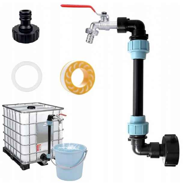 Adaptér Pro Mausera Labuť Krk Kohoutek Ventil Závit Ibc S60 x 6 3/4
