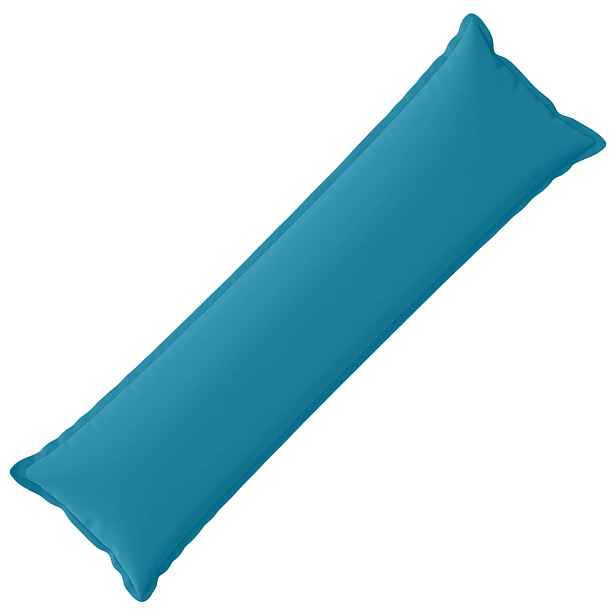 vidaXL Polštář s polštářem HOUTEN Světle modrá 40 x 145 cm Polyester