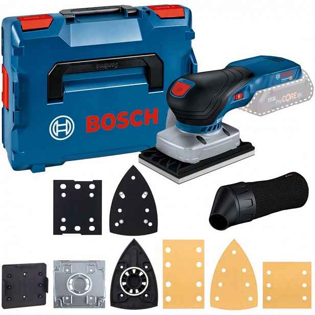 Bosch - 18V AKU vibrační bruska, bez baterie a nabíječky 06019L0101
