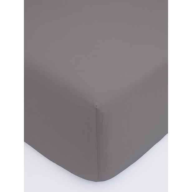 MKLuzkoviny.cz Jersey prostěradlo Classic 140 x 200 cm – tmavě šedá