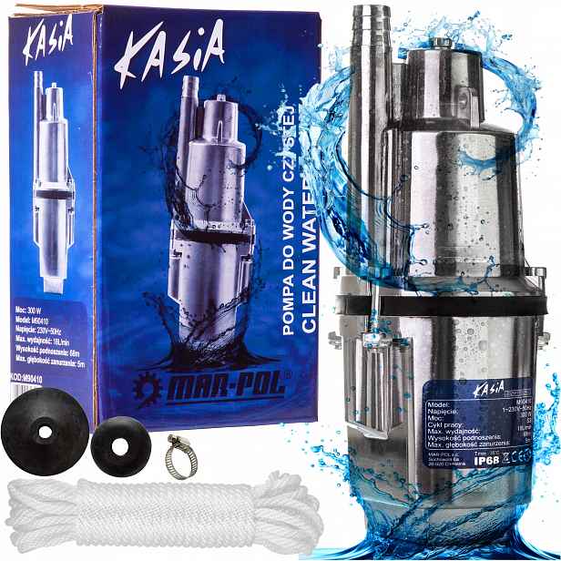 Ponorné čerpadlo 300 W M90410 Membránová Pumpa Kasia