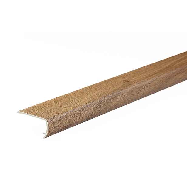 Schodový profil Jägerndorf 1,2 m, 1200x50x26 mm, hnědá, Egibi
