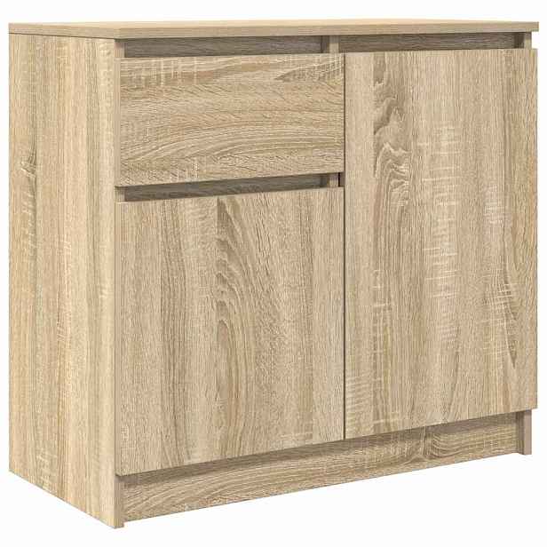 vidaXL Příborník se zásuvkou Sonoma Dub 71x35x65 cm kompozitní dřevo