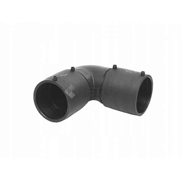 Dvouzónové elektroodporové koleno PE100RC 45 stupňů 180 mm Fox