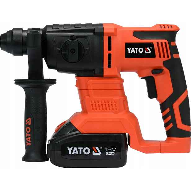 Vrtací Kladivo Sds Plus 18V 2J Aku 3AH Nabíječka Kufr Yato