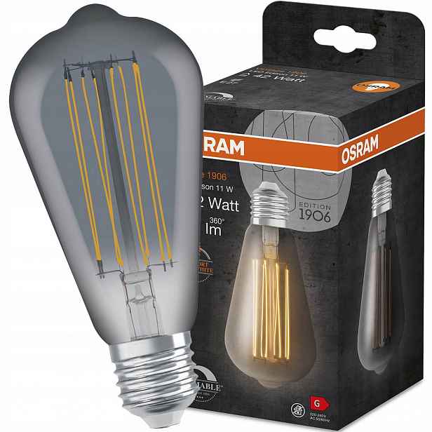 Dekorativní Led žárovka E27 11W Stmívatelná Osram