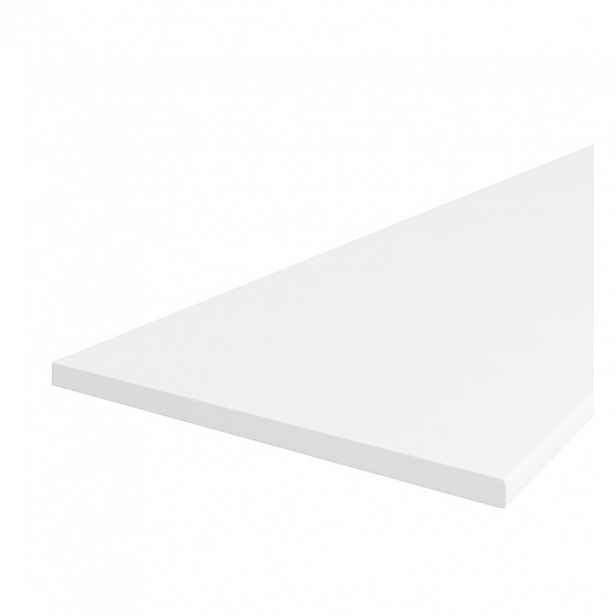 Kuchyňská deska JAIDA 2 - 100x120x2,8 cm, bílá