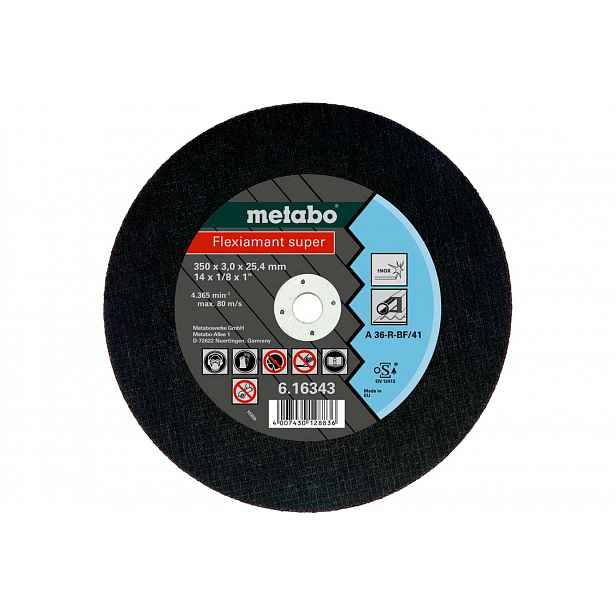 Metabo - Řezný kotouč na nerezovou ocel 350x25,4 mm 616343000