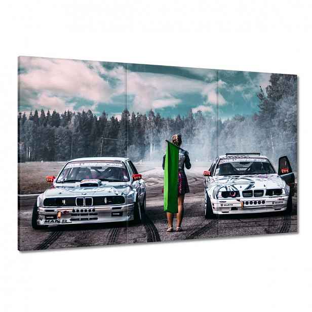 Obrazy 120x80 Bmw Závody pro 2 osoby