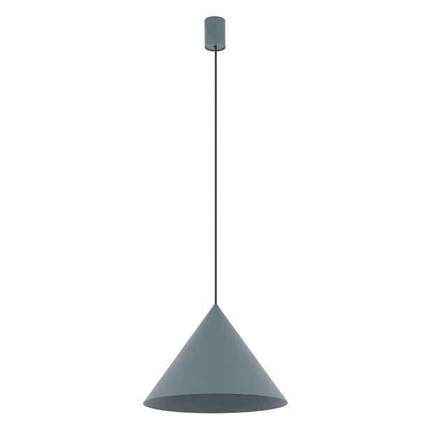 Šedá závěsná lampa Zenith s nastavitelnou výškou nad stůl Nowodvorski