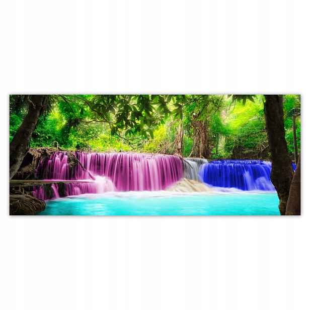 Fototapety flizelina 250x104 Barevný vodopád