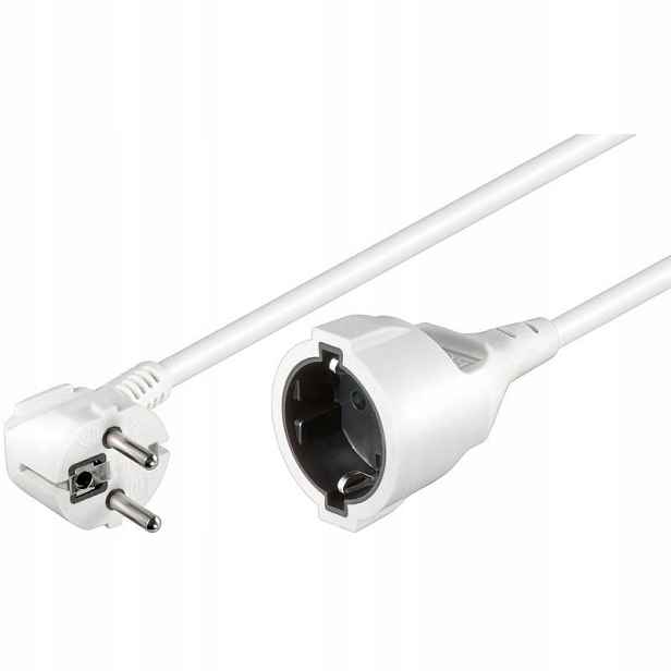 MicroConnect Schuko power extension M-f 10 m
