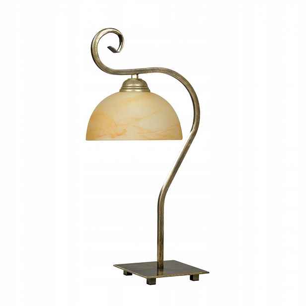Noční lampa Wivara Zlatá E27