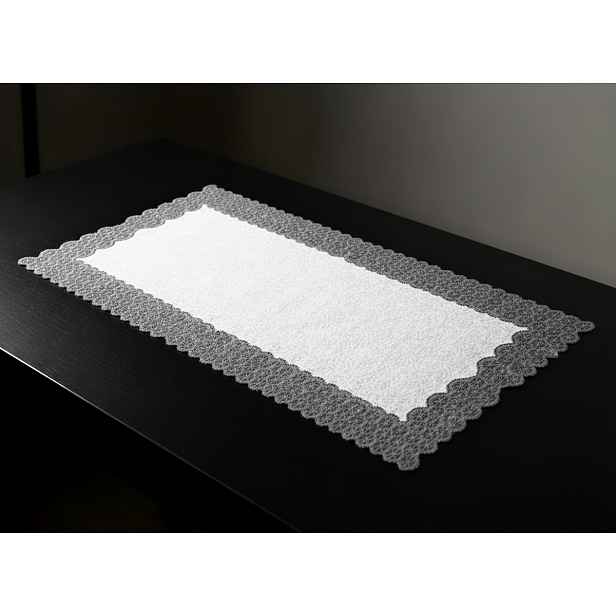 Žakárový ubrus - běhoun ARLEY různé rozměry šedá MyBestHome Rozměr: 120x160 cm