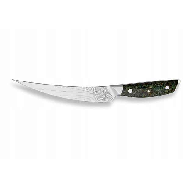 Nůž pro vykosťování Bonning 165 Dellinger Sandvik Nortern Sun Green