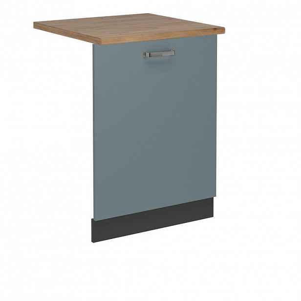 Vicco ČELNÍ PANEL MYČKY R-Line Modrošedá 60 cm , PD Dub