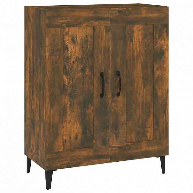 vidaXL Příborník kouřový dub 69,5 x 34 x 90 cm kompozitní dřevo