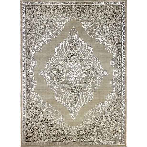 Koberec Moderní módní Glamour 3935 Béžový 140x190 cm