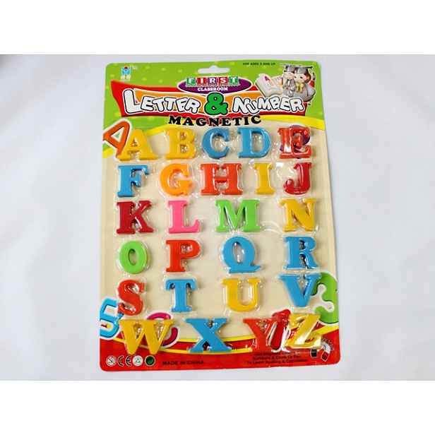 Magnetická písmenka na tabuli 2 cm 26 ks/balíček 30 ks