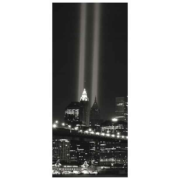 Samolepka Fototapeta Brooklynský most New York v noci elegance 91x211