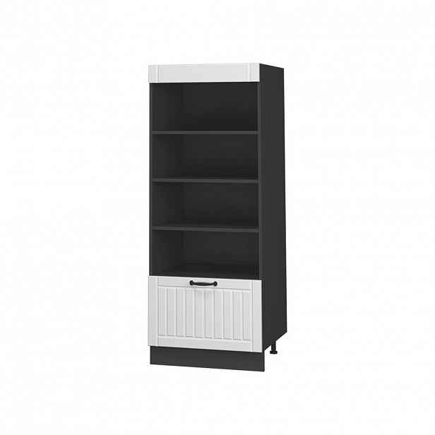 Vicco KUCHYŇSKÝ REGÁL Fame-Line, Bílý venkovský dům/Antracit, 60 cm