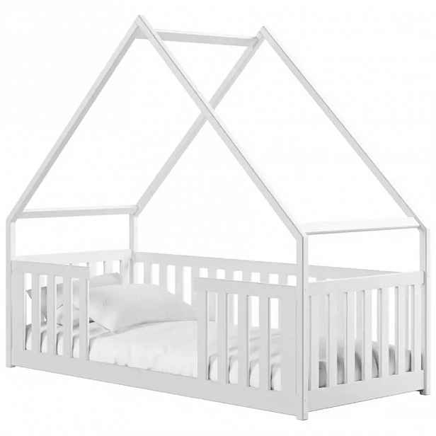 Posteľ Domček Bee 90x200 white