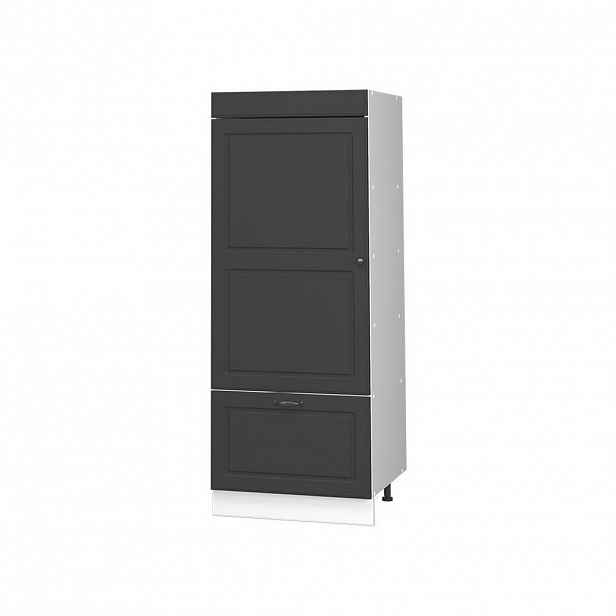 Vicco KUCHYŇSKÁ SPÍŽNÍ SKŘÍŇ Fame-Line, Anthrazit-Gold Landhaus/Bílá, 60 cm