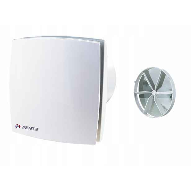 Koupelnový ventilátor Vents 100LD Fi 100 mm Výkonný 88 m3/h s ventilem
