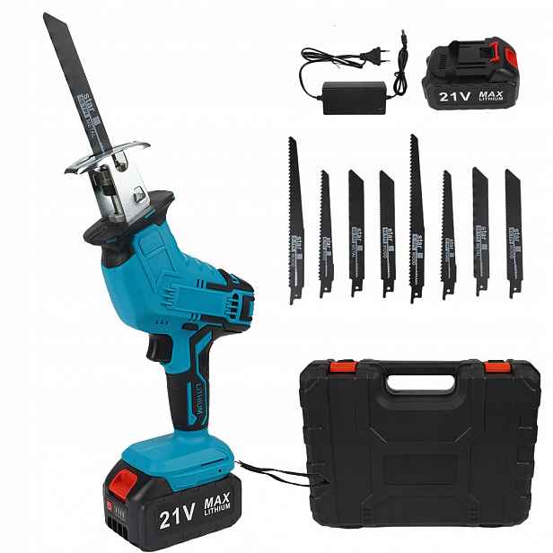 Pila Ocaska 21V 650W 3000MAH Elektrická Pila Na Kov A Dřevo