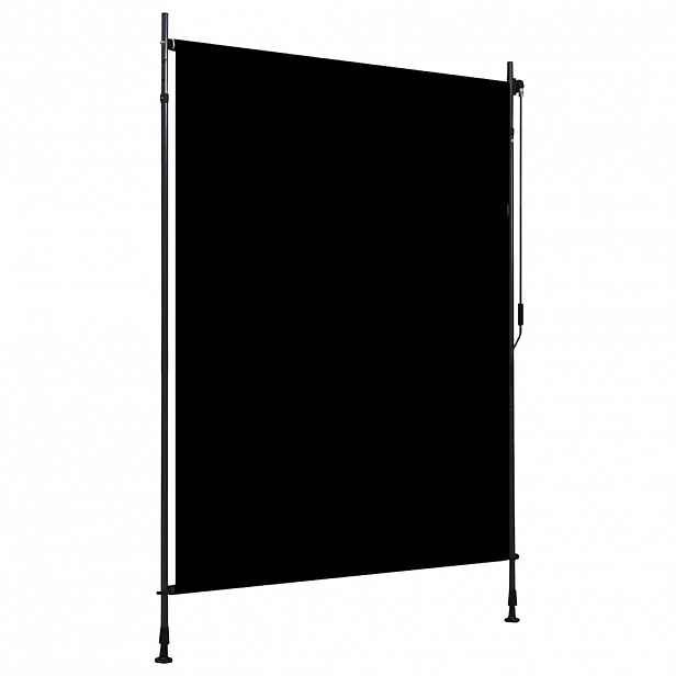 vidaXL Venkovní roleta 150 x 270 cm antracitová