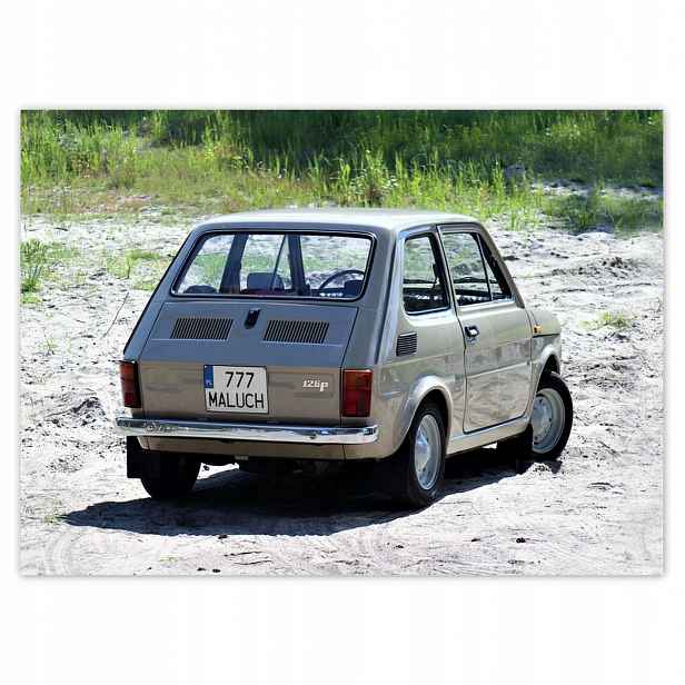 Fototapety 254x184 Batole Fiat 126p Miminko