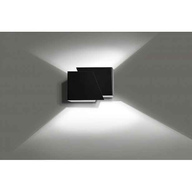 Nástěnná lampa Frost černá z lakované oceli, G9 Led
