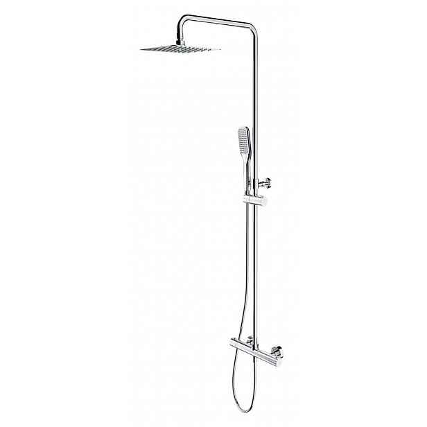 OMNIRES Y - Sprchový set s termostatem, 20x20 cm, chrom Y1244X-6-KCR