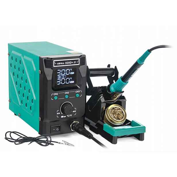 Pájecí stanice Yihua 939D+ IV 90W 200-480°C pájecí hrot 902M-T Esd