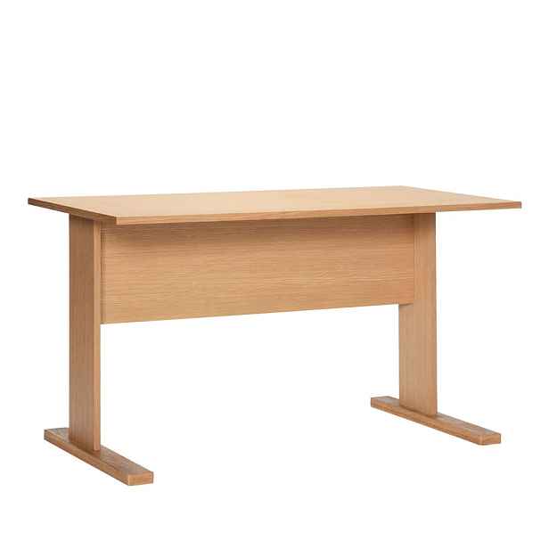 Pracovní stůl s deskou v dubovém dekoru 70x140 cm Forma – Hübsch