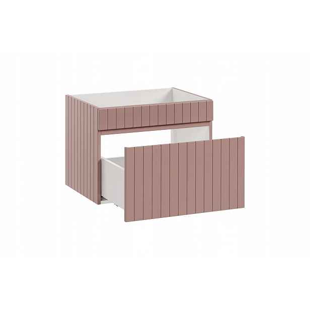 Szafka pod umywalkę 60cm 1 szuflada Iconic Rose