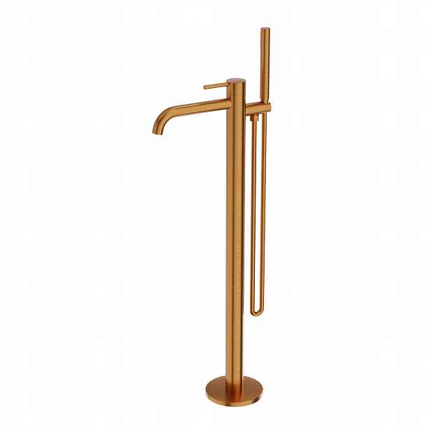 Vanová baterie Orion Brushed Copper s regulací teploty