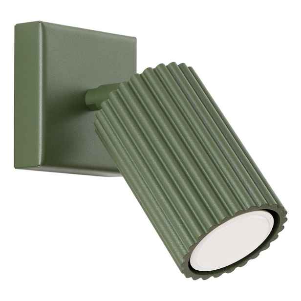 Zelené bodové svítidlo 8x16 cm Gleam – Sollux