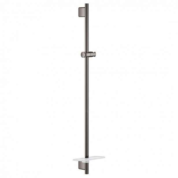 Grohe Rainshower SmartActive - Sprchová tyč s poličkou, 90 cm, Hard Graphite 26603A00