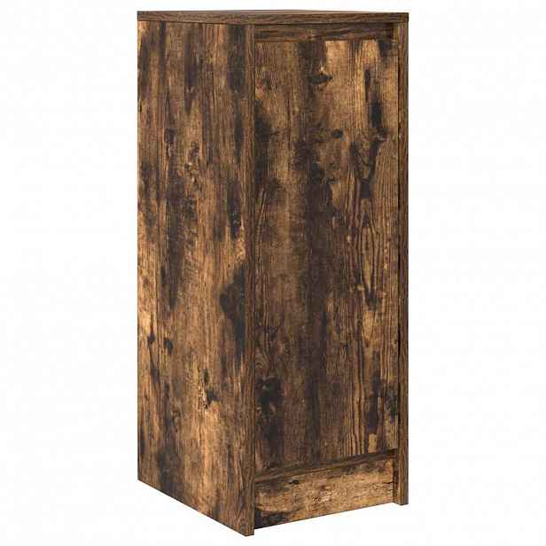 vidaXL Příborník kouřový dub 29,5x34x76 cm kompozitní dřevo