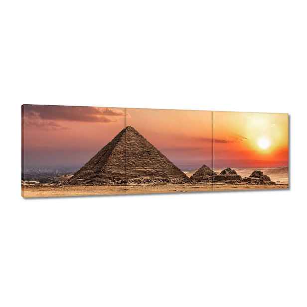Obrazy 150x50 Pyramida Menkaure Egypt