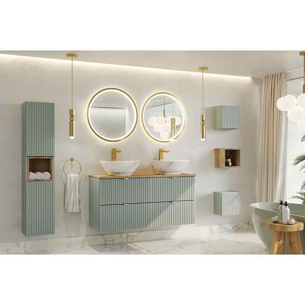 ArtCom Koupelnový komplet LINE Reed Green 120/1