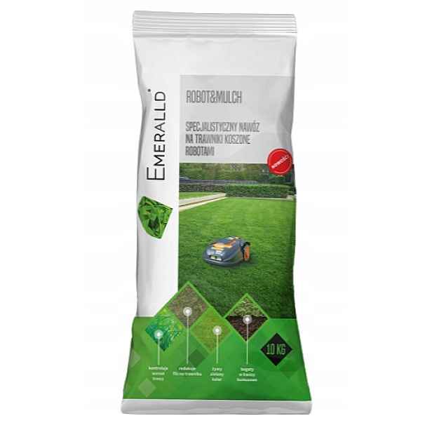 Hnojivo pro robotickou sekanou trávy Robot&mulch Emeralld Complex 10 kg