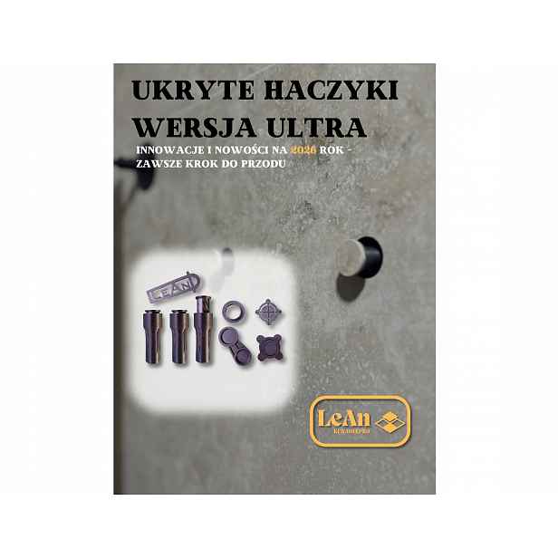 Skryté věšáky na ručníky verze Ultra 3ks bez otvoru Leankeramixpro