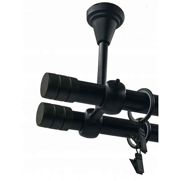 Garnýž Černý Ø 19+19 mm Fréza 140 cm